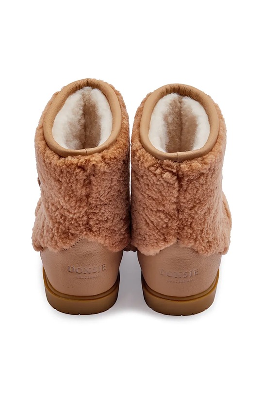 Donsje buty zimowe dziecięce Wadou Boots Alpaca 2031401. brązowy