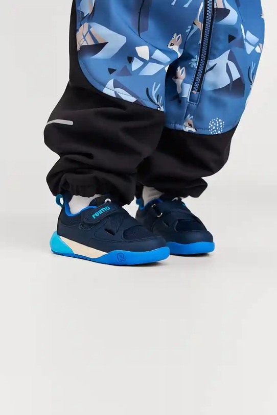 Reima sneakersy niemowlęce Kiirus syntetyczny granatowy 5400006A.9BYA