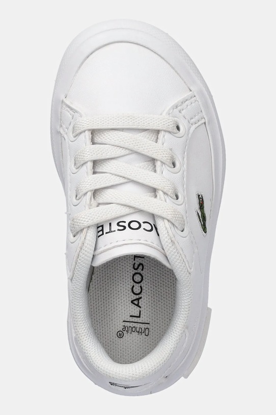 Lacoste sneakersy dziecięce biały 41SUI0014
