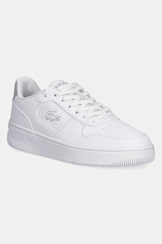 Lacoste sneakersy dziecięce imitacja skóry licowej biały 48SUJ0003