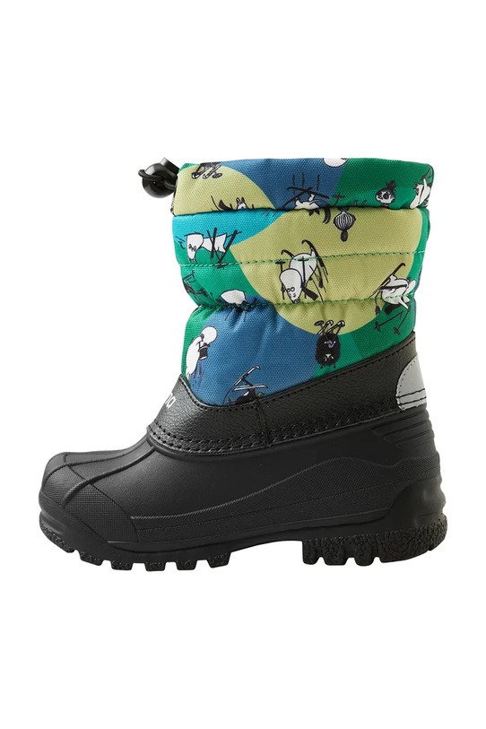 Chłopiec Reima obuwie zimowe Moomin Nefar 5400024M.9BYA zielony