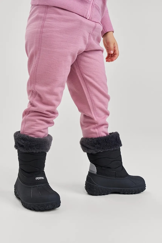 Reima obuwie zimowe Muhvari syntetyczny czarny 5400149A.9BYA