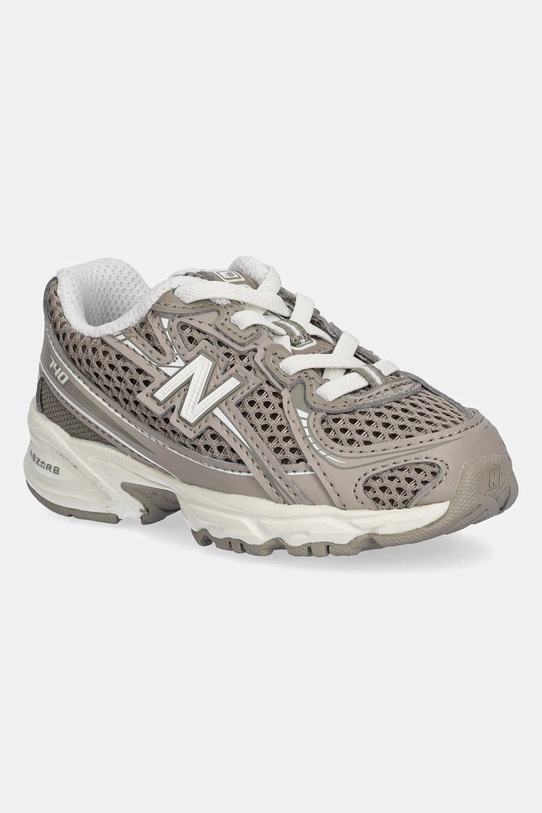 Otroške superge New Balance 740 Sintetični siva IZ740SA