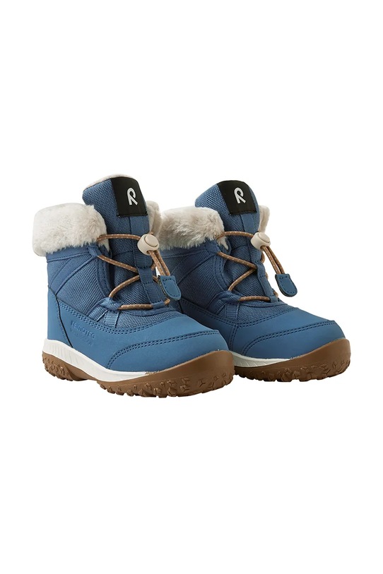 Reima buty zimowe dziecięce Samooja imitacja skóry licowej niebieski 5400035A.9BYA