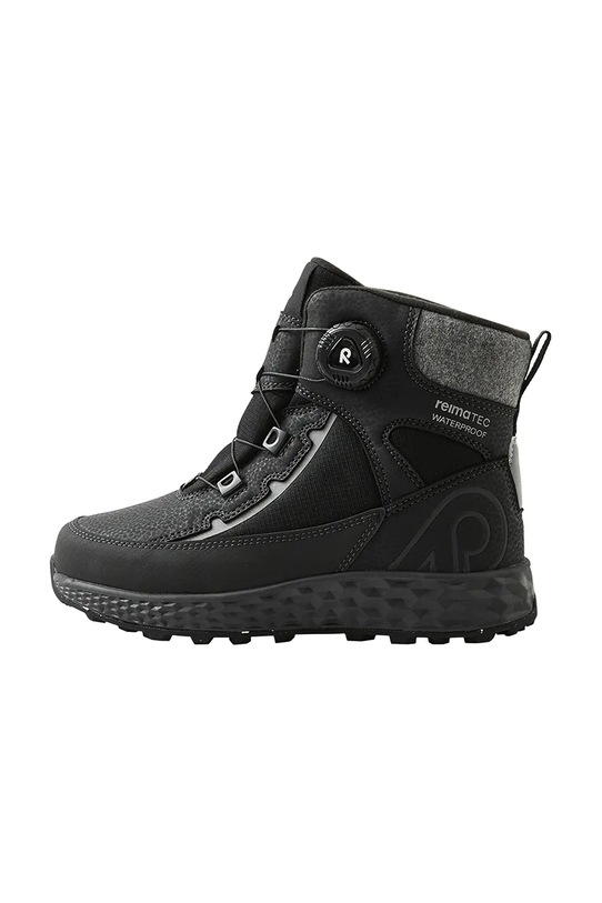 Reima buty zimowe dziecięce Hallava Quicklock 5400164A.9BYA czarny AW25