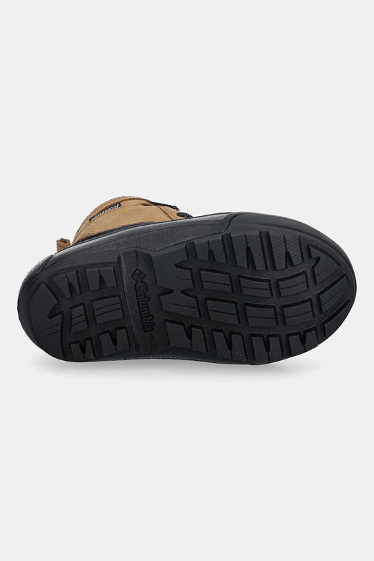 Columbia śniegowce zamszowe dziecięce CHILDREN S POWDERBUG ALPINE 2128882 brązowy