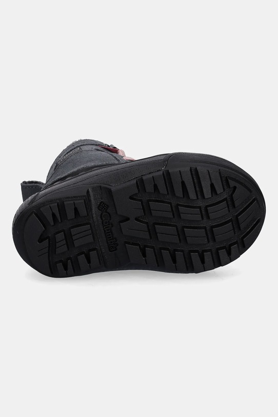 Columbia śniegowce zamszowe dziecięce CHILDREN S POWDERBUG ALPINE 2128882 szary