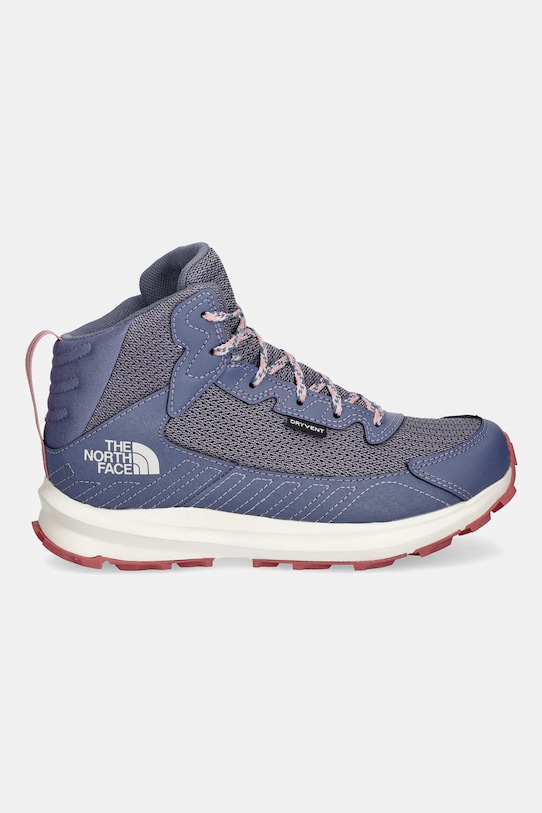 The North Face buty dziecięce Y FASTPACK HIKER MID WP NF0A7W5VF5B1 niebieski AW25