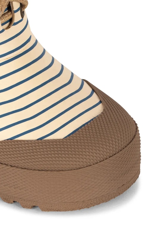 Dječje gumene čizme Konges Sløjd THERMO BOOTS PRINT KS103543.9BYA bež AW25