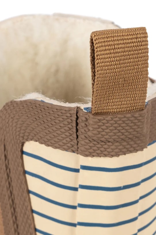 Dječje gumene čizme Konges Sløjd THERMO BOOTS PRINT bež KS103543.9BYA