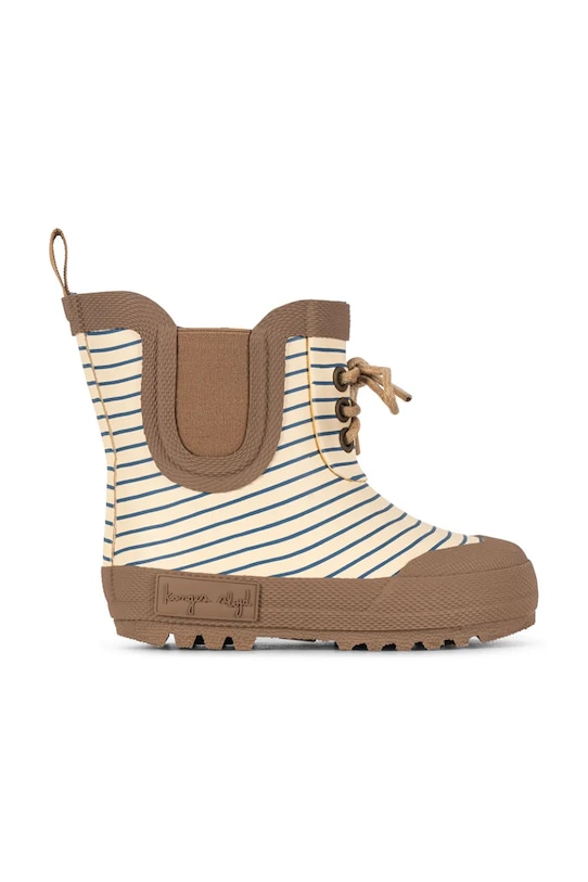 Dječje gumene čizme Konges Sløjd THERMO BOOTS PRINT KS103543.9BYA bež