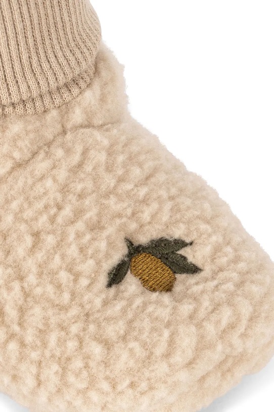 Topánky pre bábätká Konges Sløjd SAFA BOOTS GRS KS103555.9BYA béžová AW25