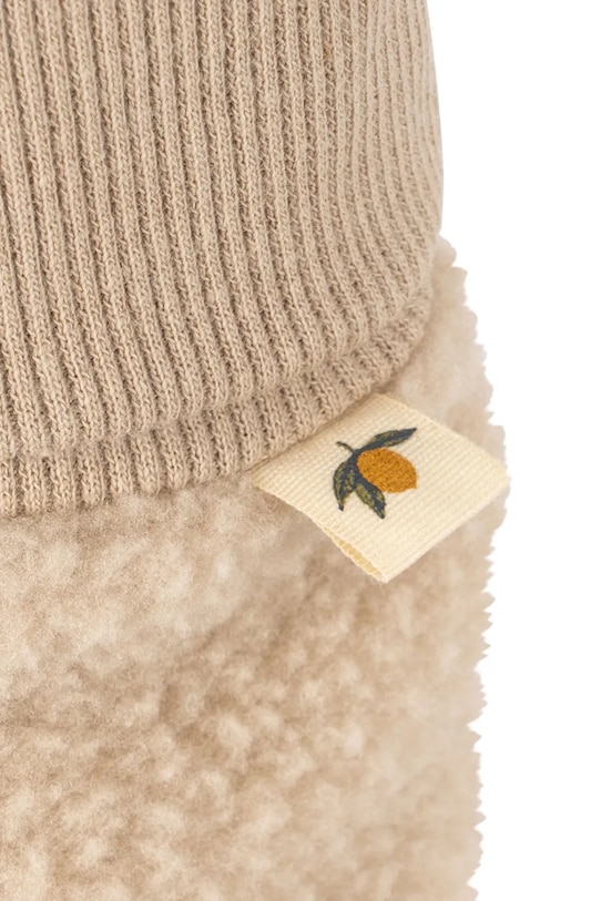 Chłopiec Konges Sløjd buty niemowlęce SAFA BOOTS GRS KS103555.9BYA beżowy