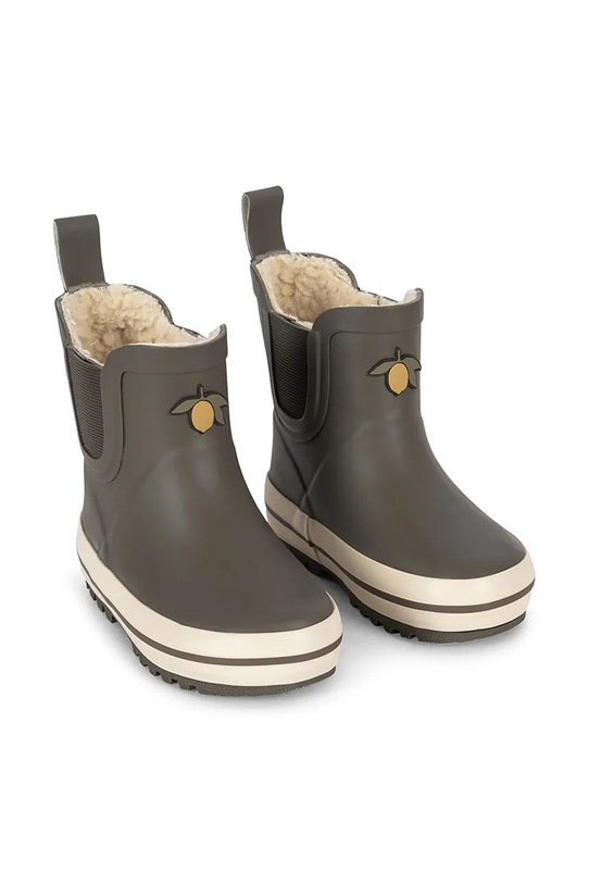 Konges Sløjd kalosze dziecięce ROI RAIN BOOT LOW zielony KS101290.9BYA