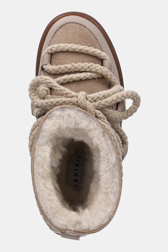 Inuikii cizme de zăpadă din piele întoarsă CLASSIC bej 3001.003.0022.30.32