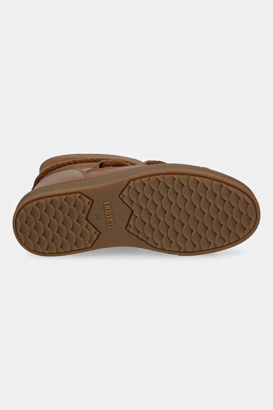 Kožené sněhule Inuikii CLASSIC 3001.003.0022.33.38 hnědá