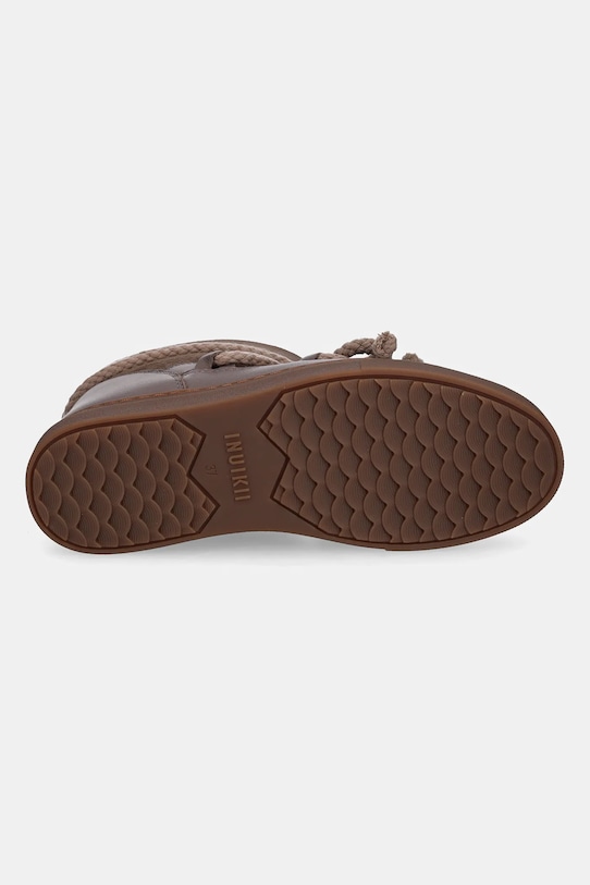Kožené snehule Inuikii CLASSIC 3001.003.0022.33.38 hnedá