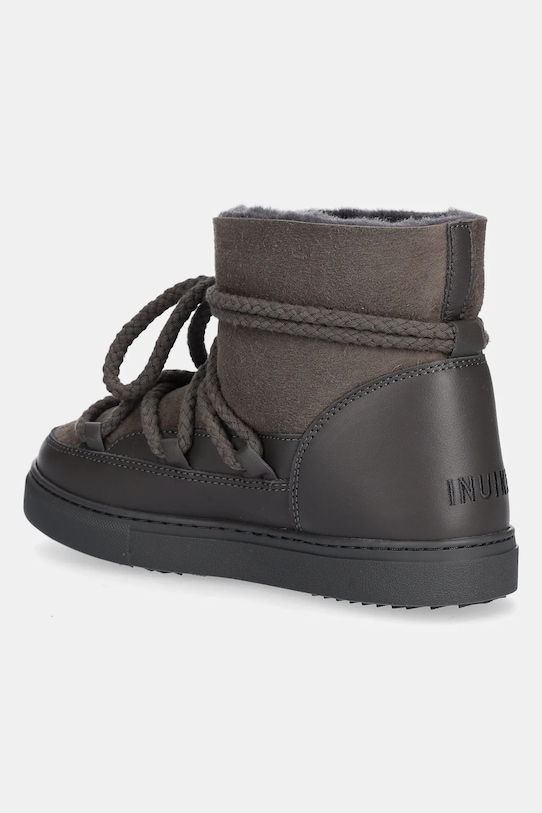 Chlapec Kožené snehule Inuikii CLASSIC 3001.003.0022.33.38 sivá