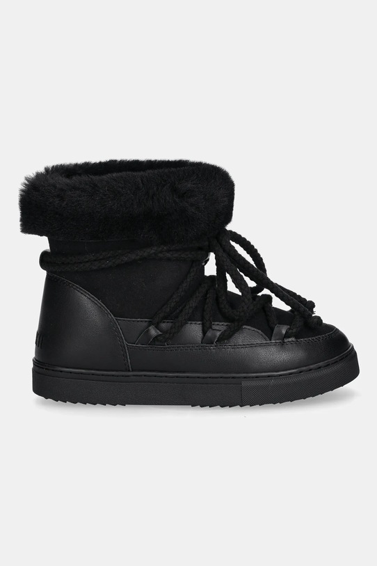 Παιδικές δερμάτινες μπότες χιονιού Inuikii CLASSIC HIGH 3001.002.0032 μαύρο AW25
