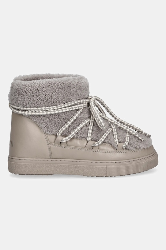 Дитячі чоботи Inuikii CURLY 3001.003.0032 сірий AW25
