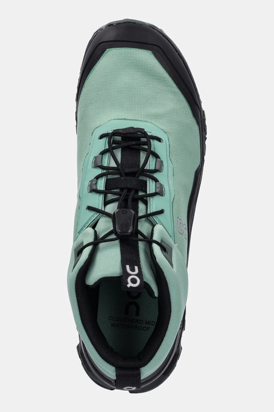 ON running buty dziecięce Cloudhero Mid Waterproof zielony 3YD30024331