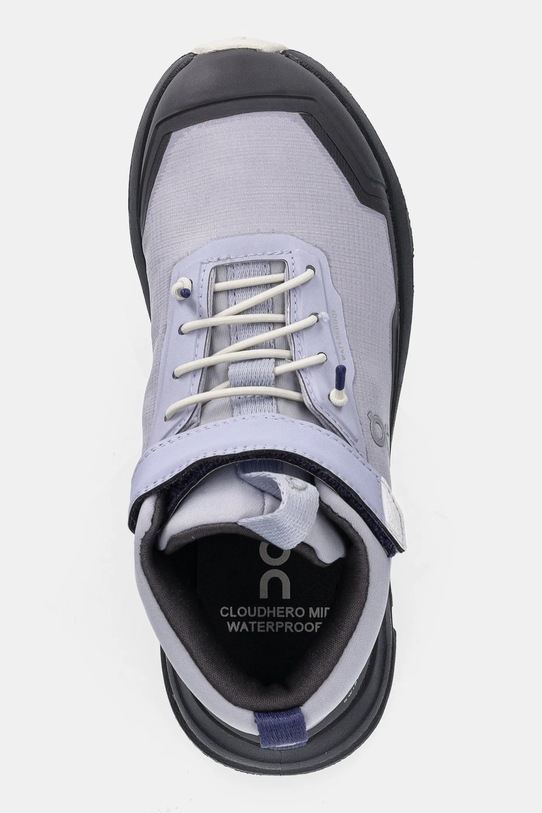 ON running buty dziecięce Cloudhero Mid Waterproof fioletowy 3KD30013997