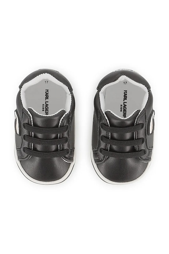 Karl Lagerfeld adidași pentru bebeluși negru Z30994