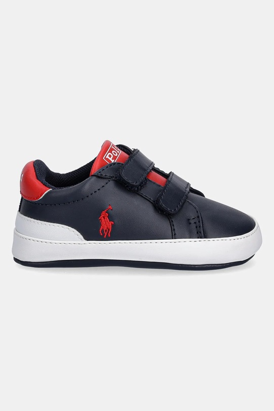 Polo Ralph Lauren buty niemowlęce HERITAGE COURT II EZ LAYETTE RL03389410 granatowy AW25