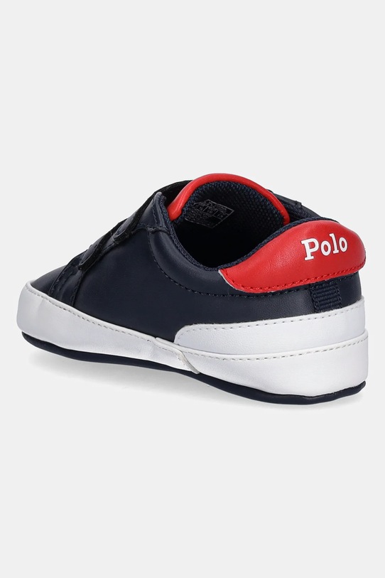 Chłopiec Polo Ralph Lauren buty niemowlęce HERITAGE COURT II EZ LAYETTE RL03389410 granatowy