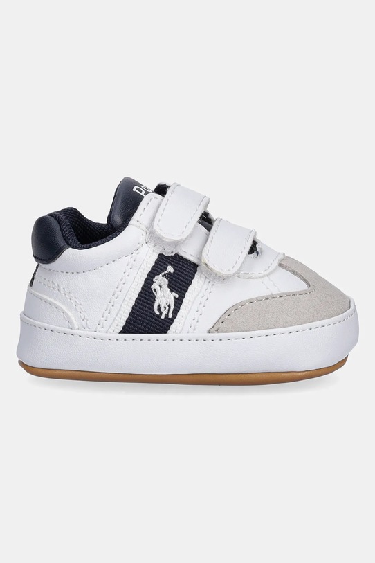 Polo Ralph Lauren buty niemowlęce HERITAGE COURT III T-TOE LAYETTE RL03387101 biały AW25