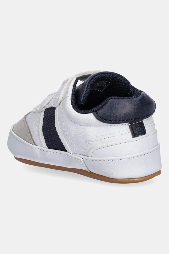Chłopiec Polo Ralph Lauren buty niemowlęce HERITAGE COURT III T-TOE LAYETTE RL03387101 biały