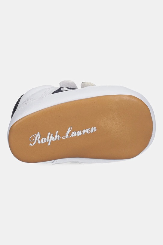 Polo Ralph Lauren buty niemowlęce HERITAGE COURT III T-TOE LAYETTE RL03387101 biały