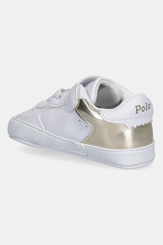 Chłopiec Polo Ralph Lauren buty niemowlęce MASTERS COURT PS LAYETTE RL03390102 biały