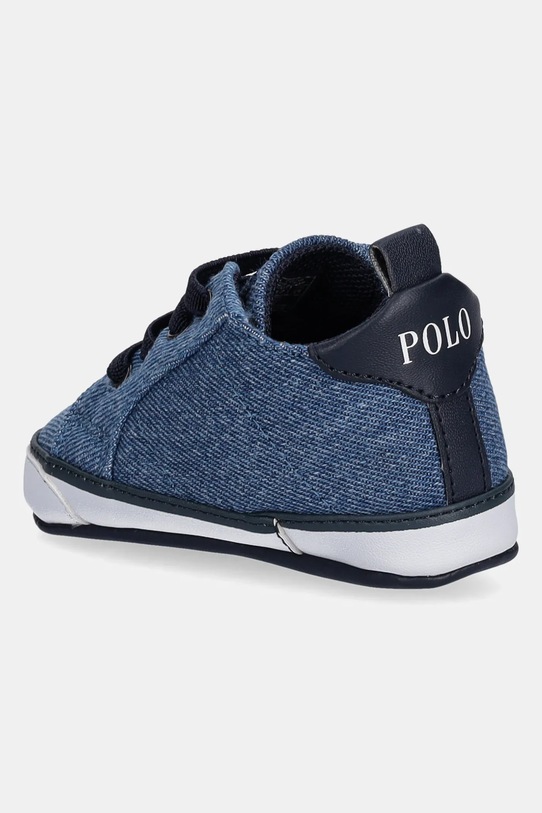 Chłopiec Polo Ralph Lauren buty niemowlęce QUILTON BEAR GORE HI LAYETTE RL03477430 niebieski