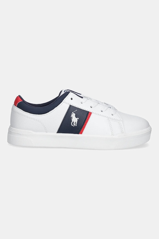 Polo Ralph Lauren sneakers pentru copii FRAZIER RL03418101 alb AW25