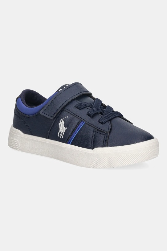 Παιδικά αθλητικά παπούτσια Polo Ralph Lauren FRAZIER PS απομίμηση λείου δέρματος σκούρο μπλε RL03420410