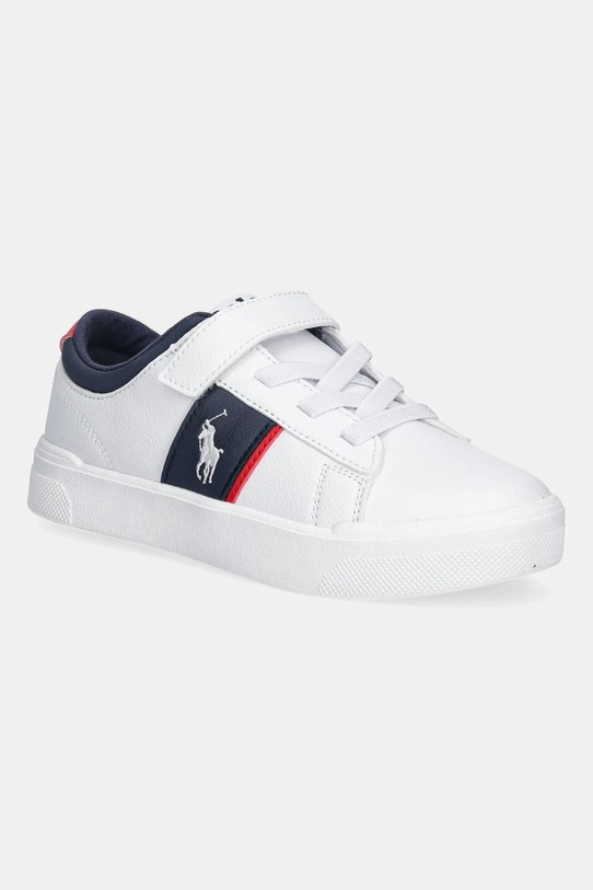 Polo Ralph Lauren sneakersy dziecięce FRAZIER PS imitacja skóry licowej biały RL03420101