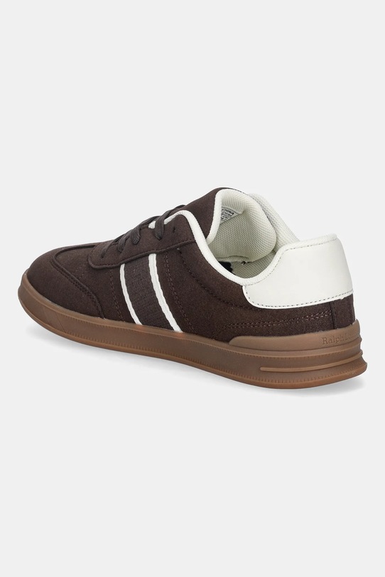 Chłopiec Polo Ralph Lauren sneakersy dziecięce HERITAGE COURT III T-TOE RL03353201 brązowy