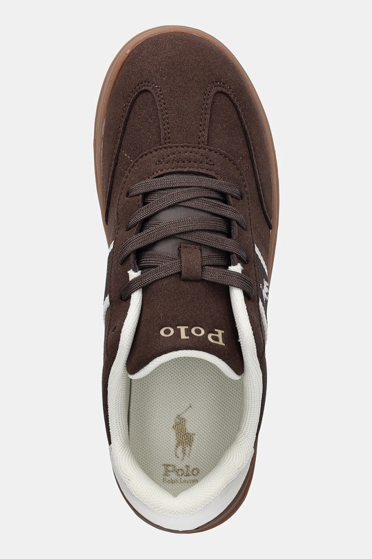Polo Ralph Lauren sneakersy dziecięce HERITAGE COURT III T-TOE brązowy RL03353201