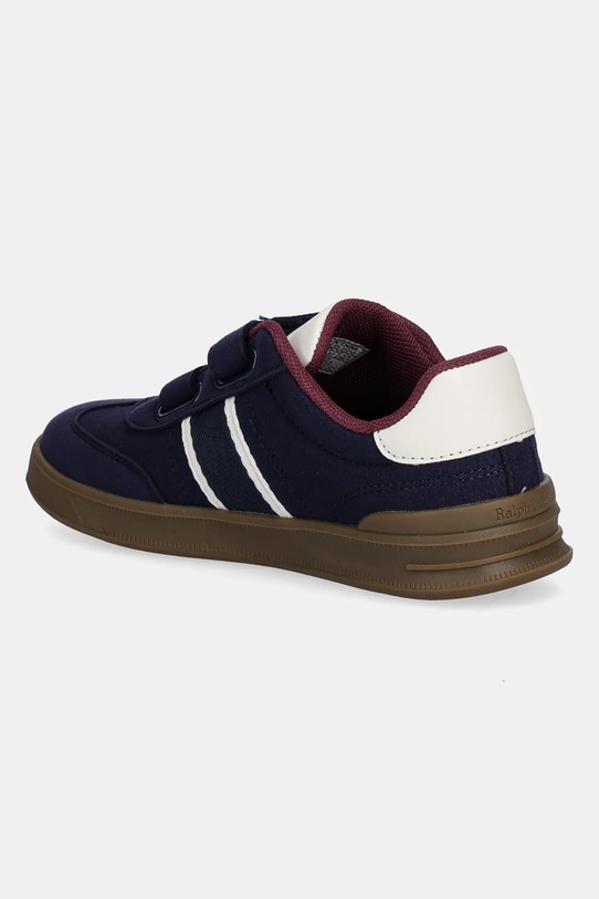 Chłopiec Polo Ralph Lauren sneakersy dziecięce HERITAGE COURT III T-TOE EZ RL03357411 granatowy