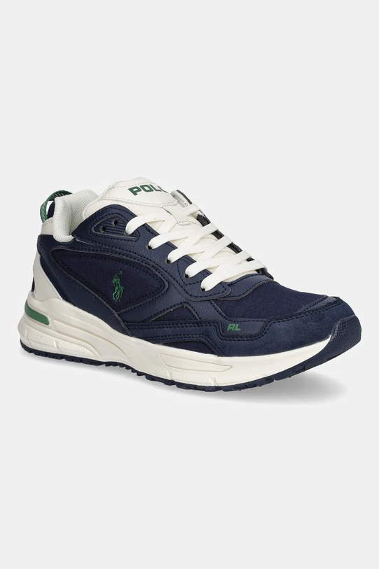 Παιδικά αθλητικά παπούτσια Polo Ralph Lauren TRACKSTER 275 απομίμηση λείου δέρματος σκούρο μπλε RL03414410