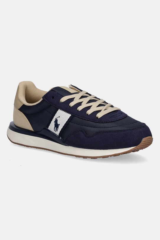 Παιδικά αθλητικά παπούτσια Polo Ralph Lauren TRAIN 89 SPORT απομίμηση λείου δέρματος σκούρο μπλε RL03362410