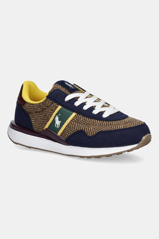 Παιδικά αθλητικά παπούτσια Polo Ralph Lauren TRAIN 89 SPORT απομίμηση λείου δέρματος σκούρο μπλε RL03363256