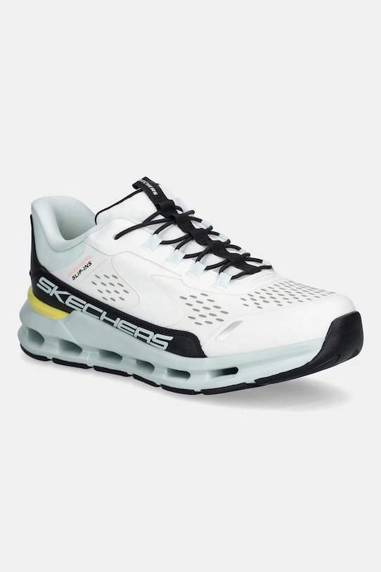 Skechers sneakersy dziecięce GLIDE-STEP + - VISTA LANE imitacja skóry licowej biały 303654L