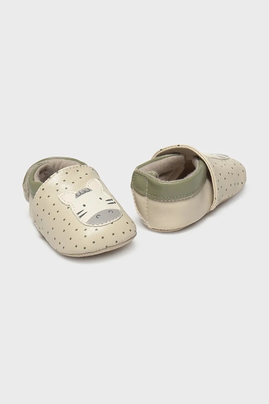 Mayoral Newborn buty niemowlęce nieocieplane beżowy 9943.1A.Newborn.9BYA