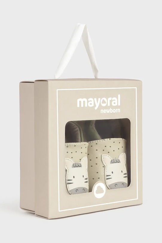 Mayoral Newborn buty niemowlęce beżowy 9943.1A.Newborn.9BYA