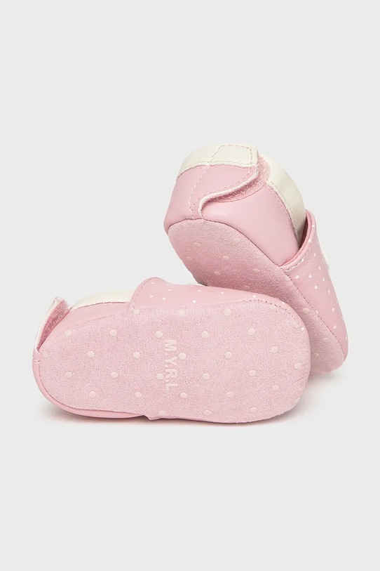 Chłopiec Mayoral Newborn buty niemowlęce 9943.1A.Newborn.9BYA różowy
