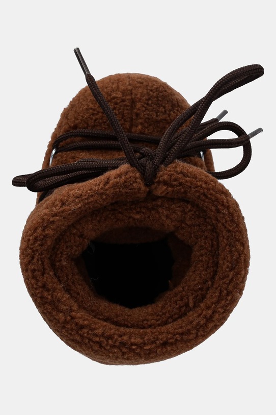 Moon Boot śniegowce dziecięce MB ICON FLEECE brązowy 80D1403080