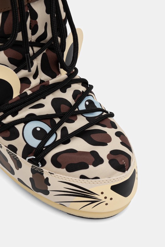 Moon Boot śniegowce dziecięce MB ICON ANIMAL beżowy 80D3400300