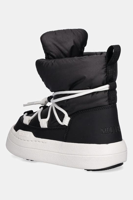 Chlapec Detské snehule Moon Boot MB JR PARK LACE MID 80D3440070.27.34 čierna